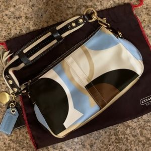 Coach Hamptons Weekend Scarf Print Bag, 10104